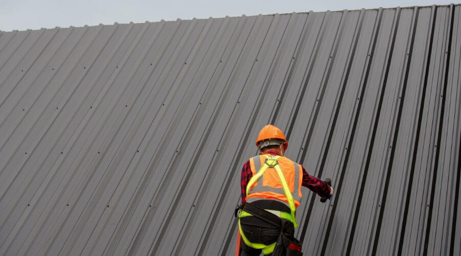 Professional metal roof installation services in Houston, MN